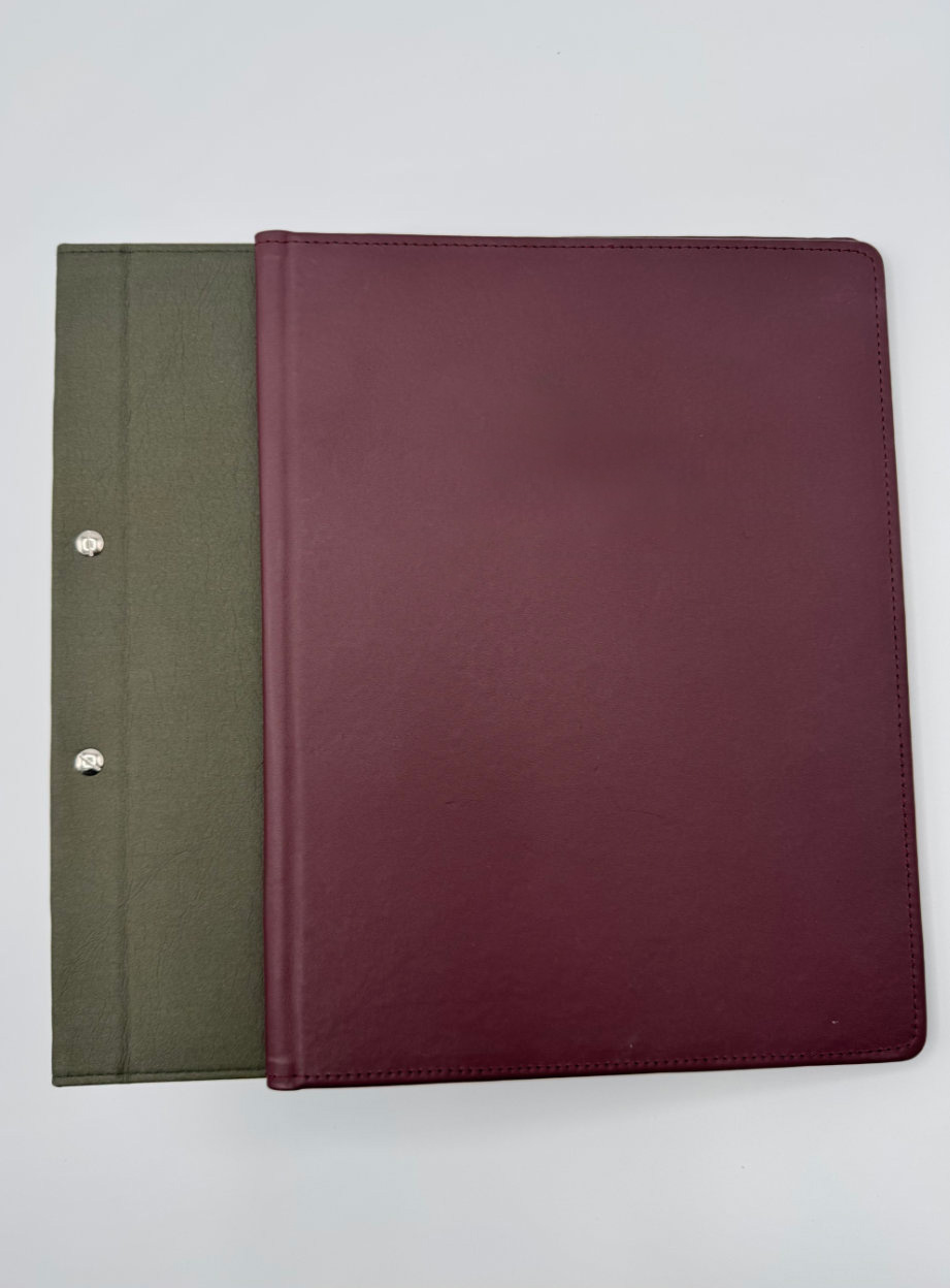 Menus em Pele: Elegância, Durabilidade e Personalização para Restaurantes