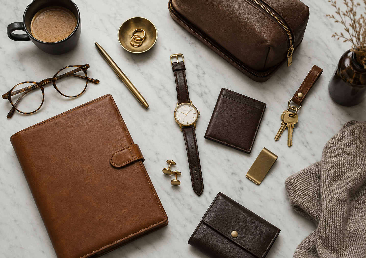 Why do leather products convey luxury?